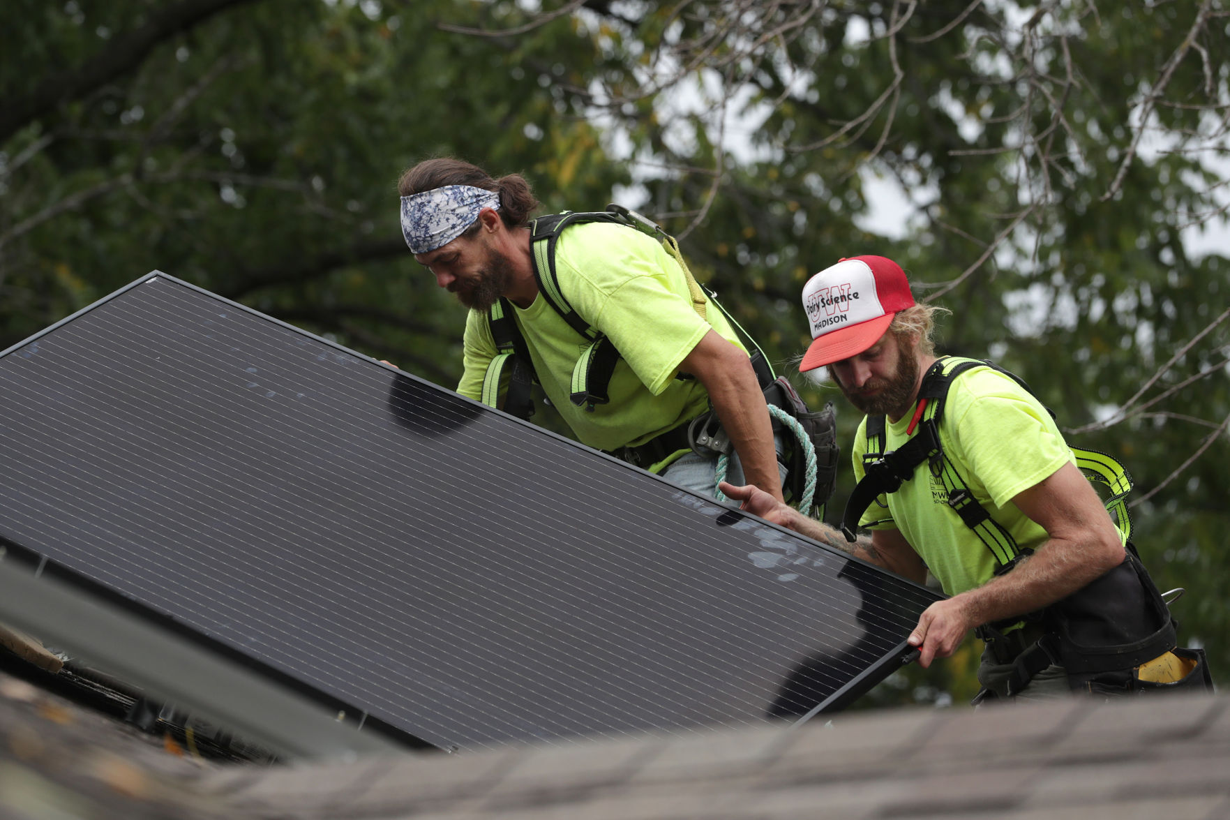 Gov. Tony Evers says clean energy investments can create jobs, lower bills